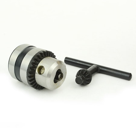 Superior Electric 1/4 Inch Keyed 3/8 Inch-24 UNF Drill Chuck for Power Tools J356A